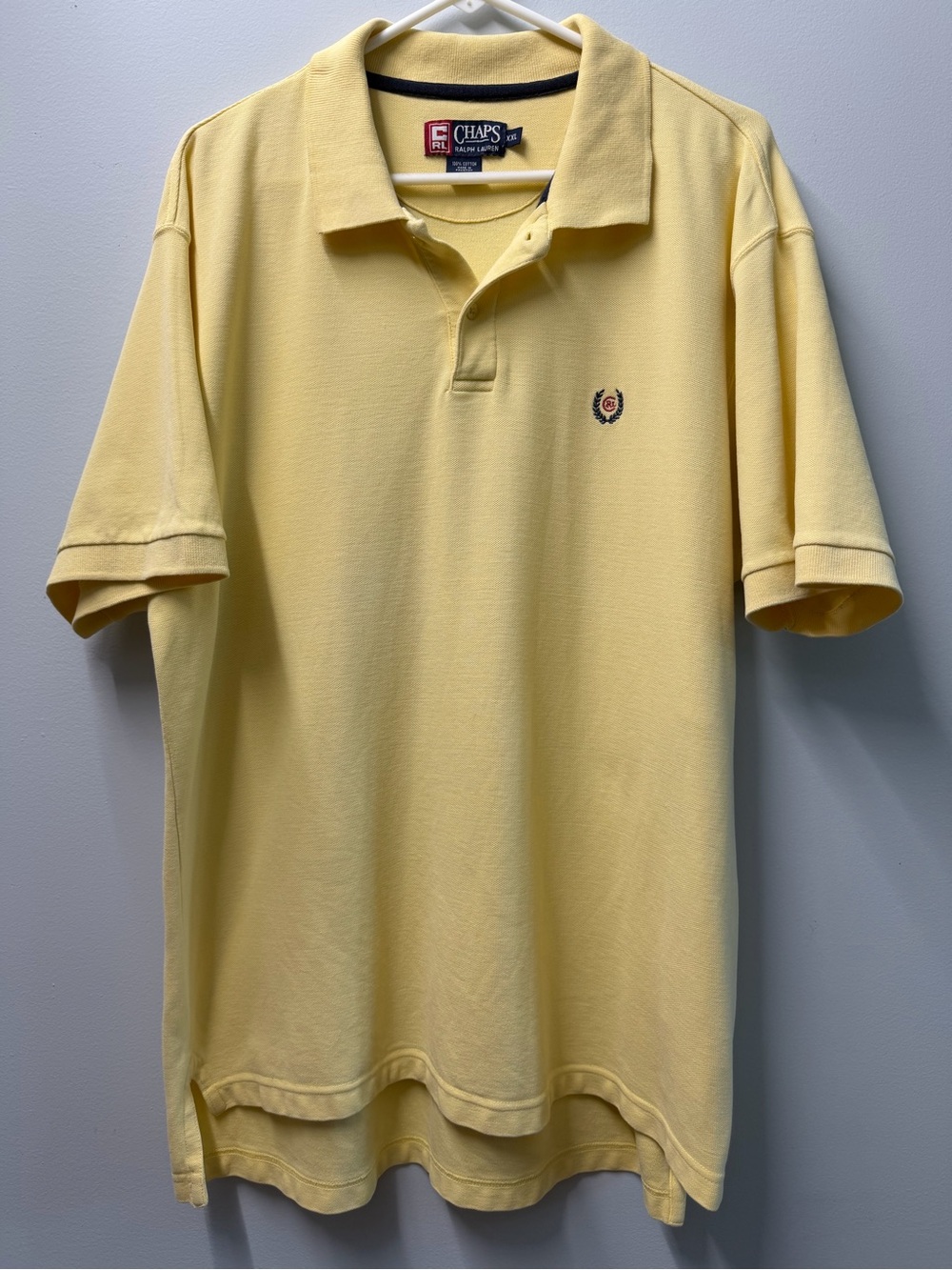 Ralph Lauren Men's Cotton Polo Shirt in Yellow